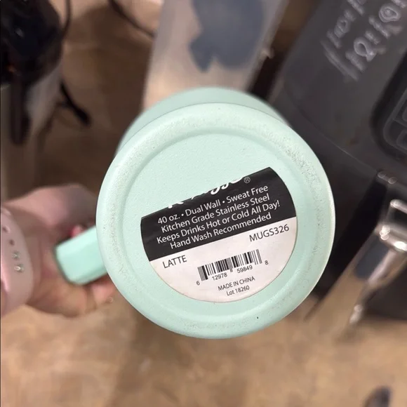 Russ Green Mug Insulated Matte Finish - Picture 5 of 8